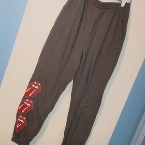 ROLLING STONES SWEATPANTS/JOGGERS SIZE XS ❤️